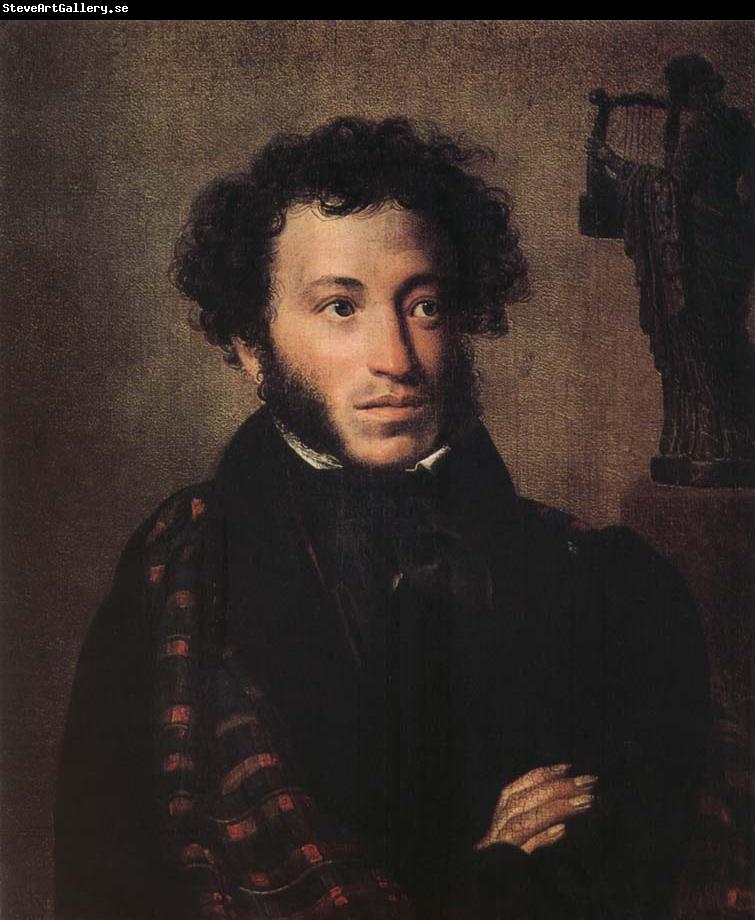 Orest Kiprensky Portrait of Alexander Pushkin
